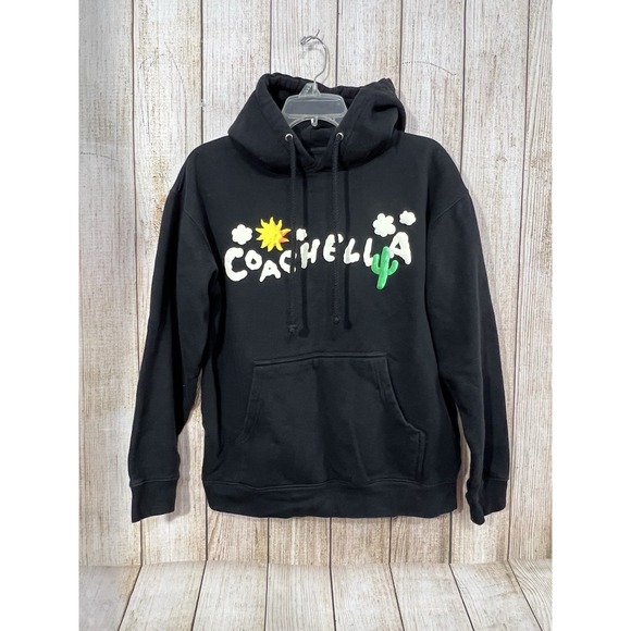 Coachella 2023 Hoodie Men Size M Puffy Print Frank Ocean Bad Bunny Merch - Picture 2 of 6